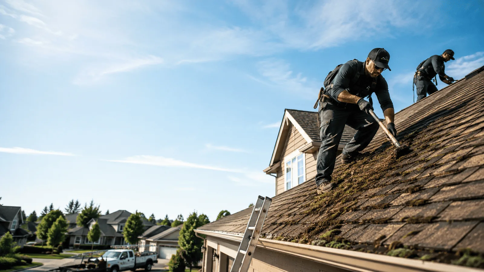Roof Moss Removal in Smiley, TX near me